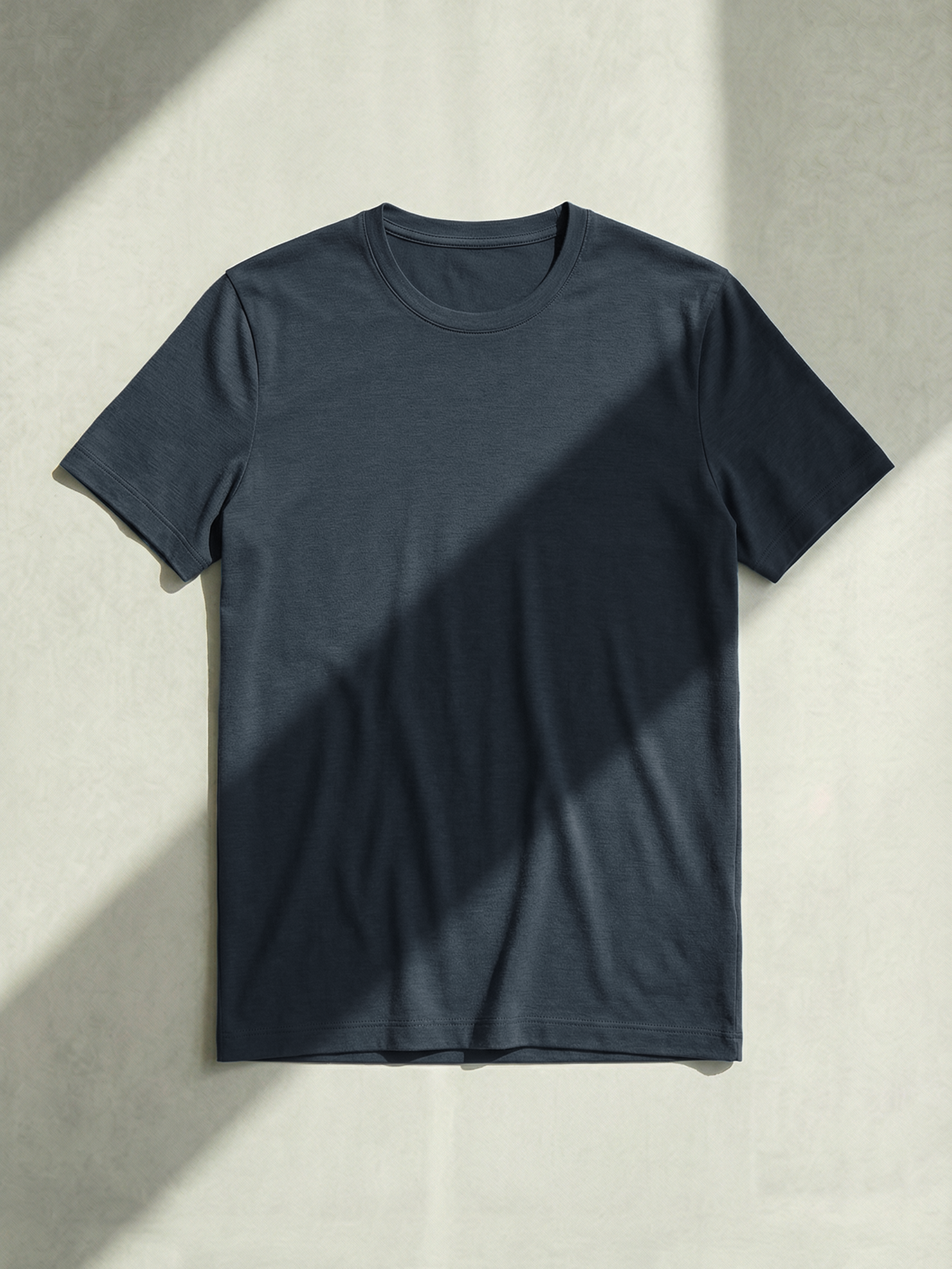 ACTION MERINO T-SHIRT Bleu Gris 