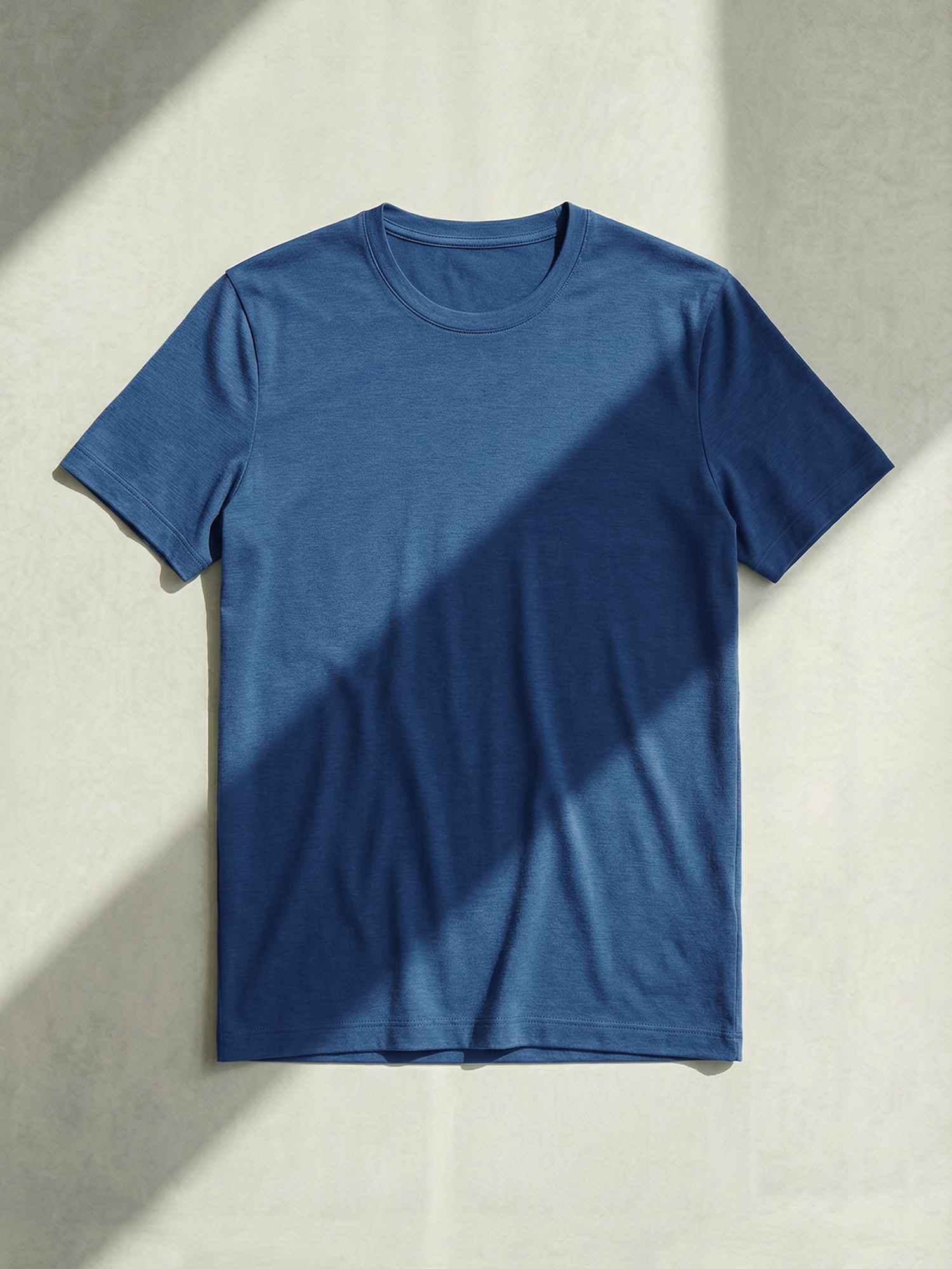 ACTION MERINO T-SHIRT Bleu Ocean 