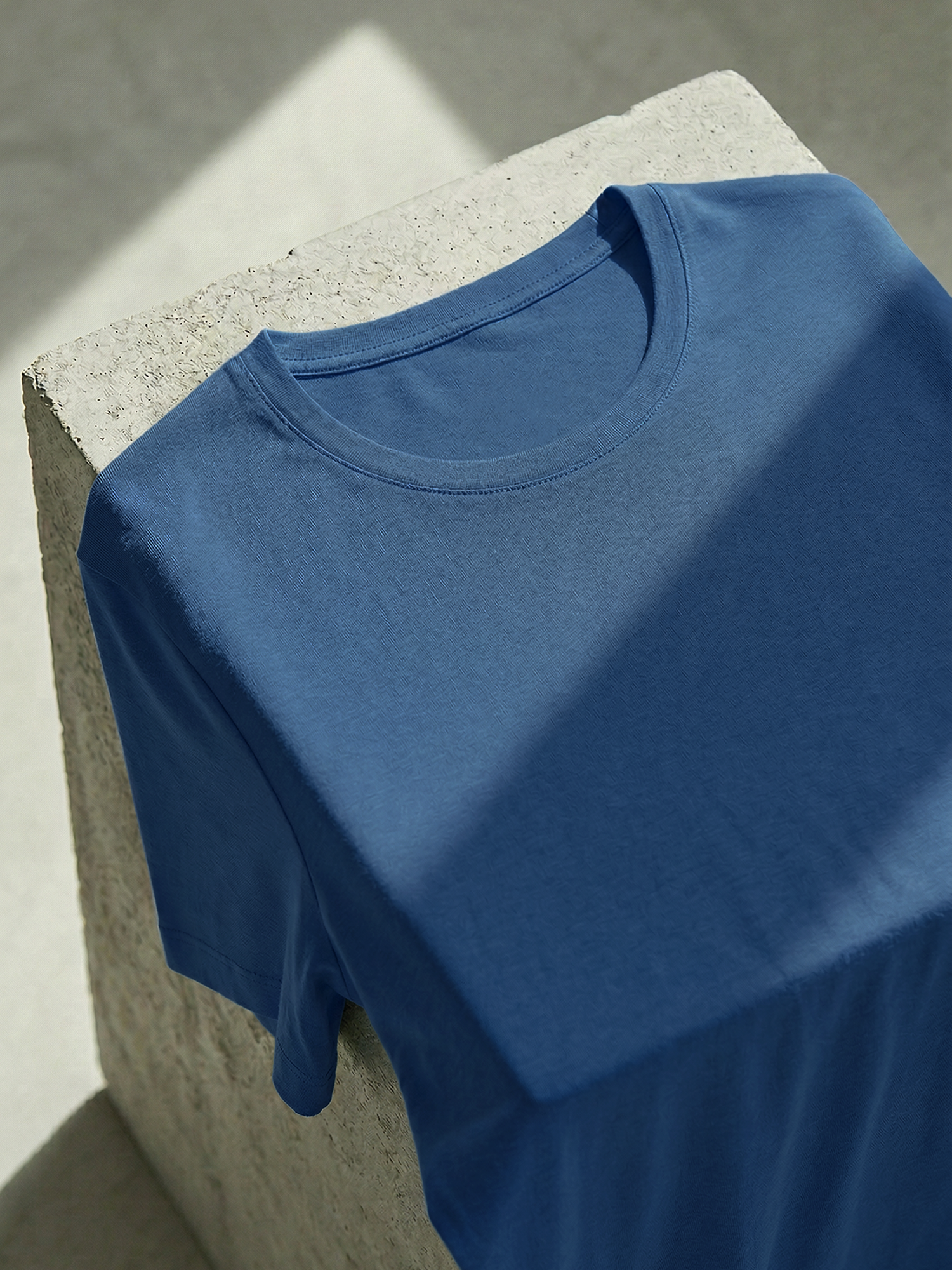 ACTION MERINO T-SHIRT Bleu Ocean 