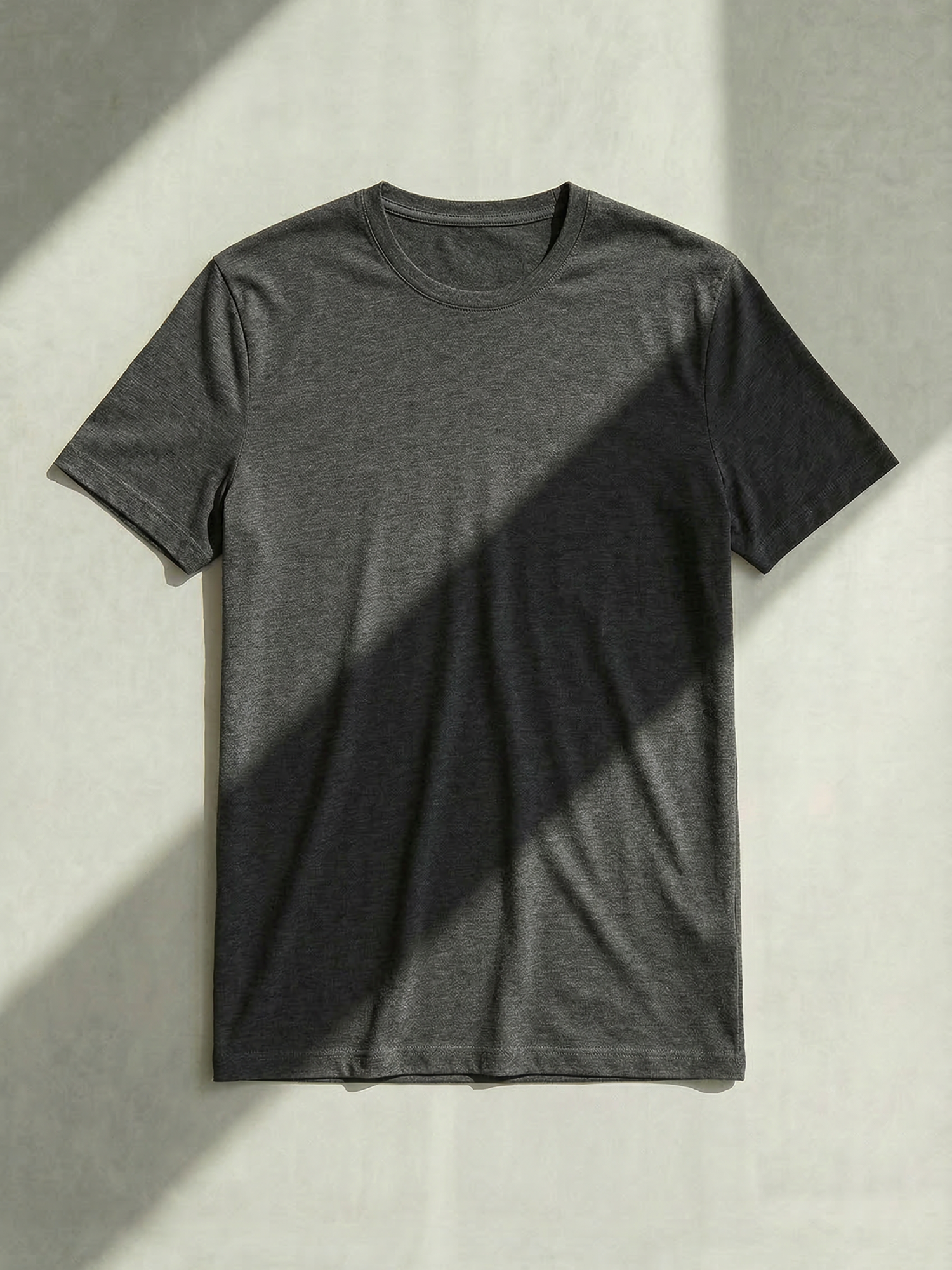 ACTION MERINO T-SHIRT Gris Anthracite 