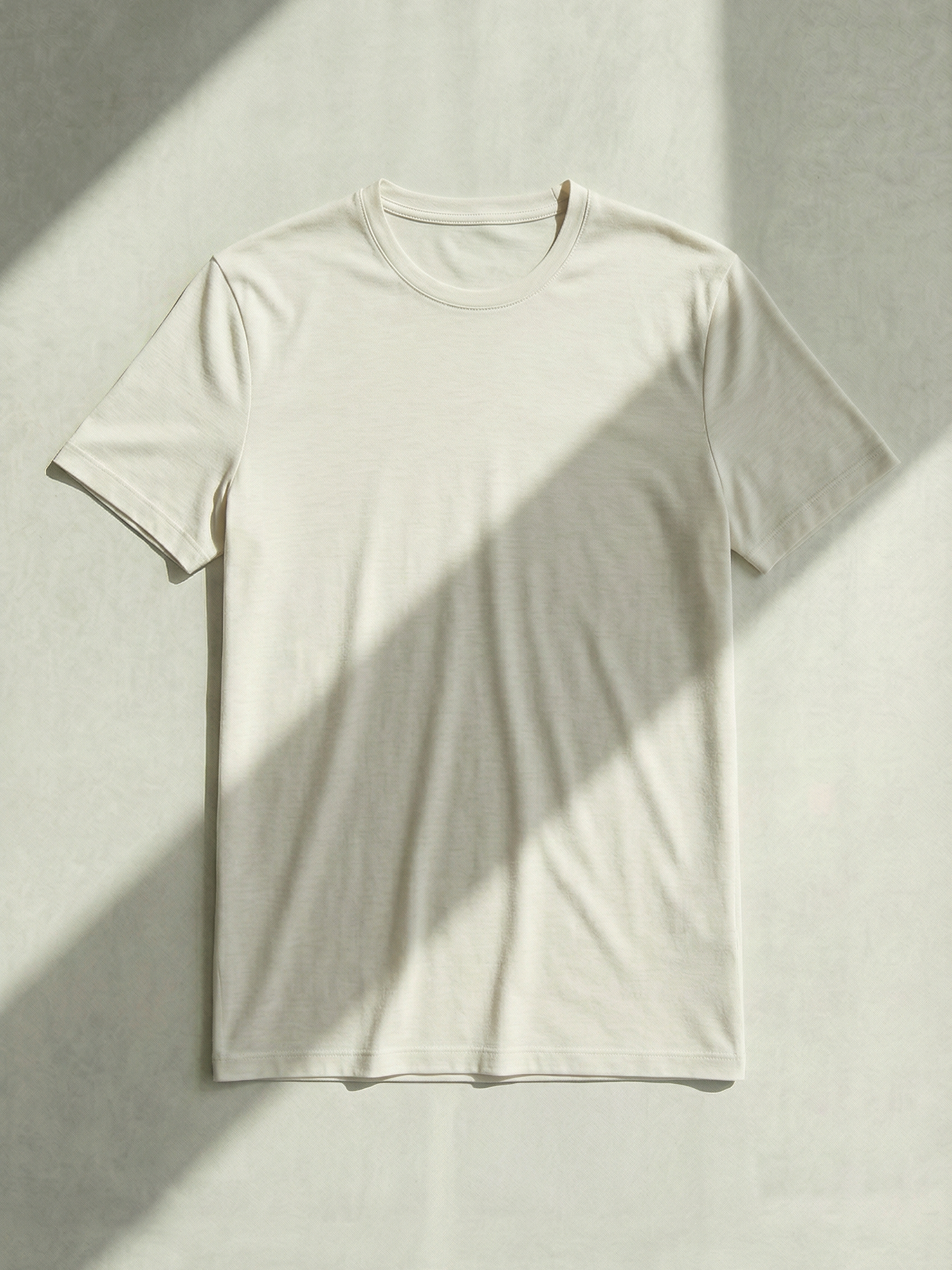 ACTION MERINO T-SHIRT Ivoire 