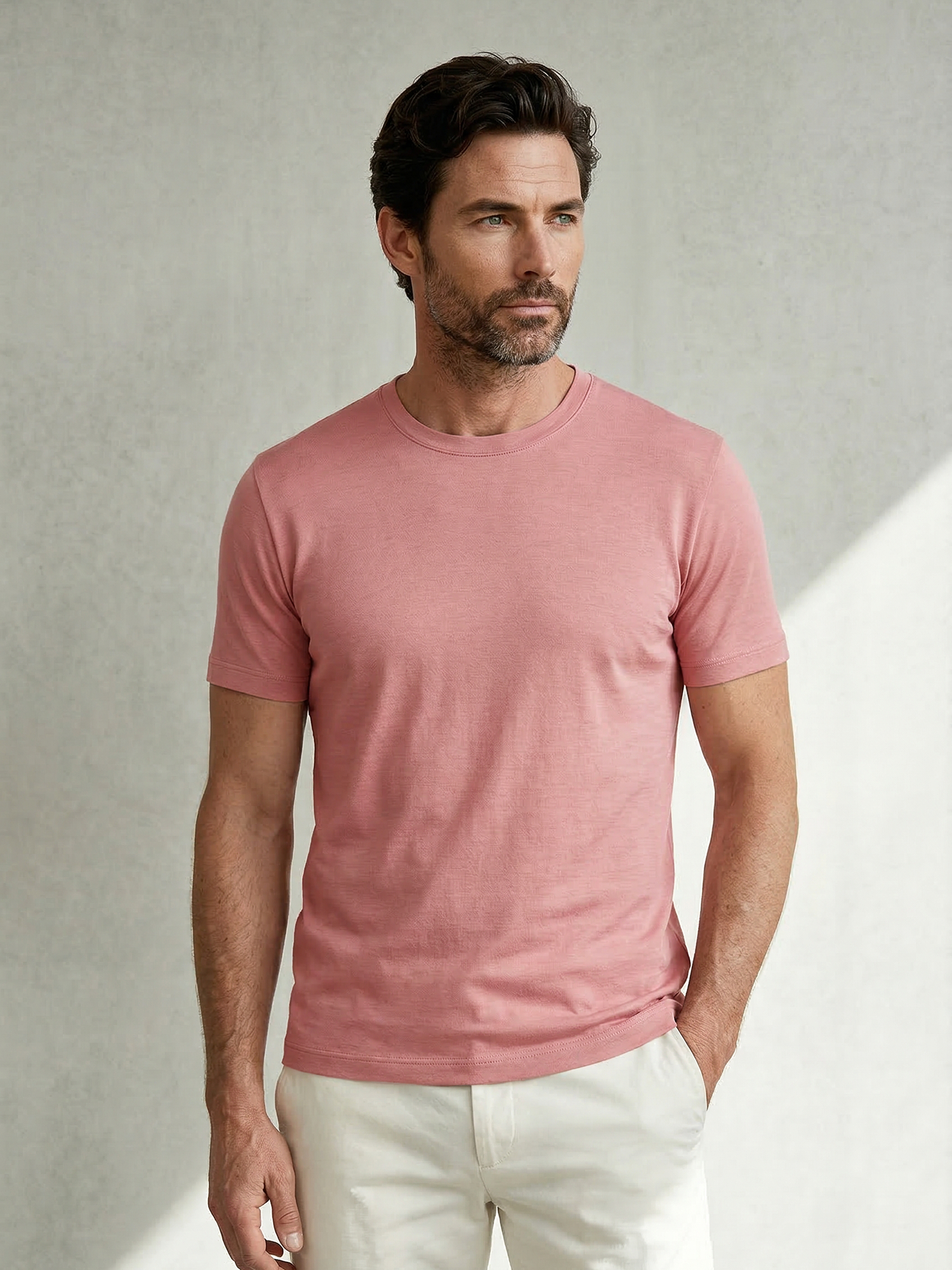 ACTION MERINO T-SHIRT Rose 