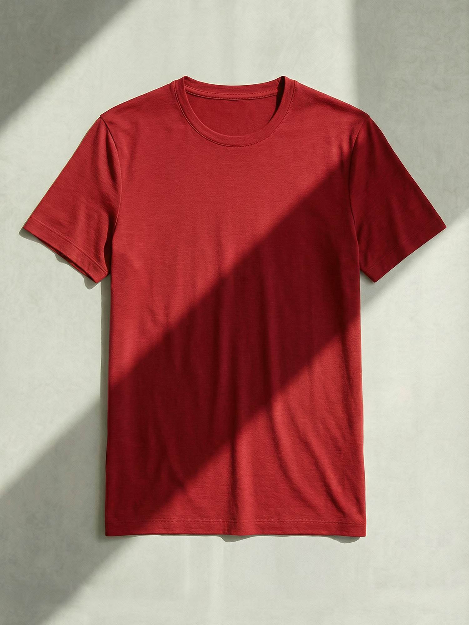 ACTION MERINO T-SHIRT Rouge 