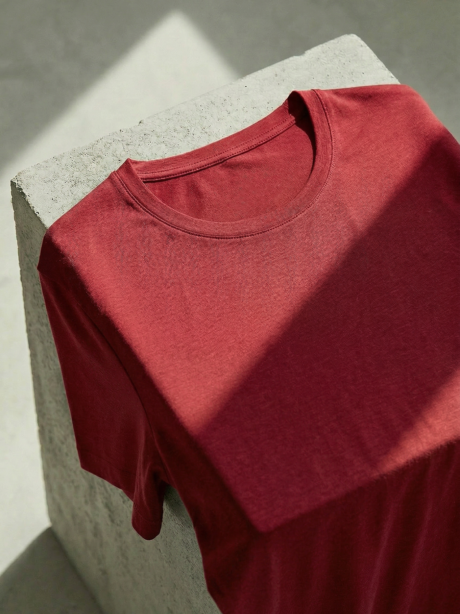 ACTION MERINO T-SHIRT Rouge 
