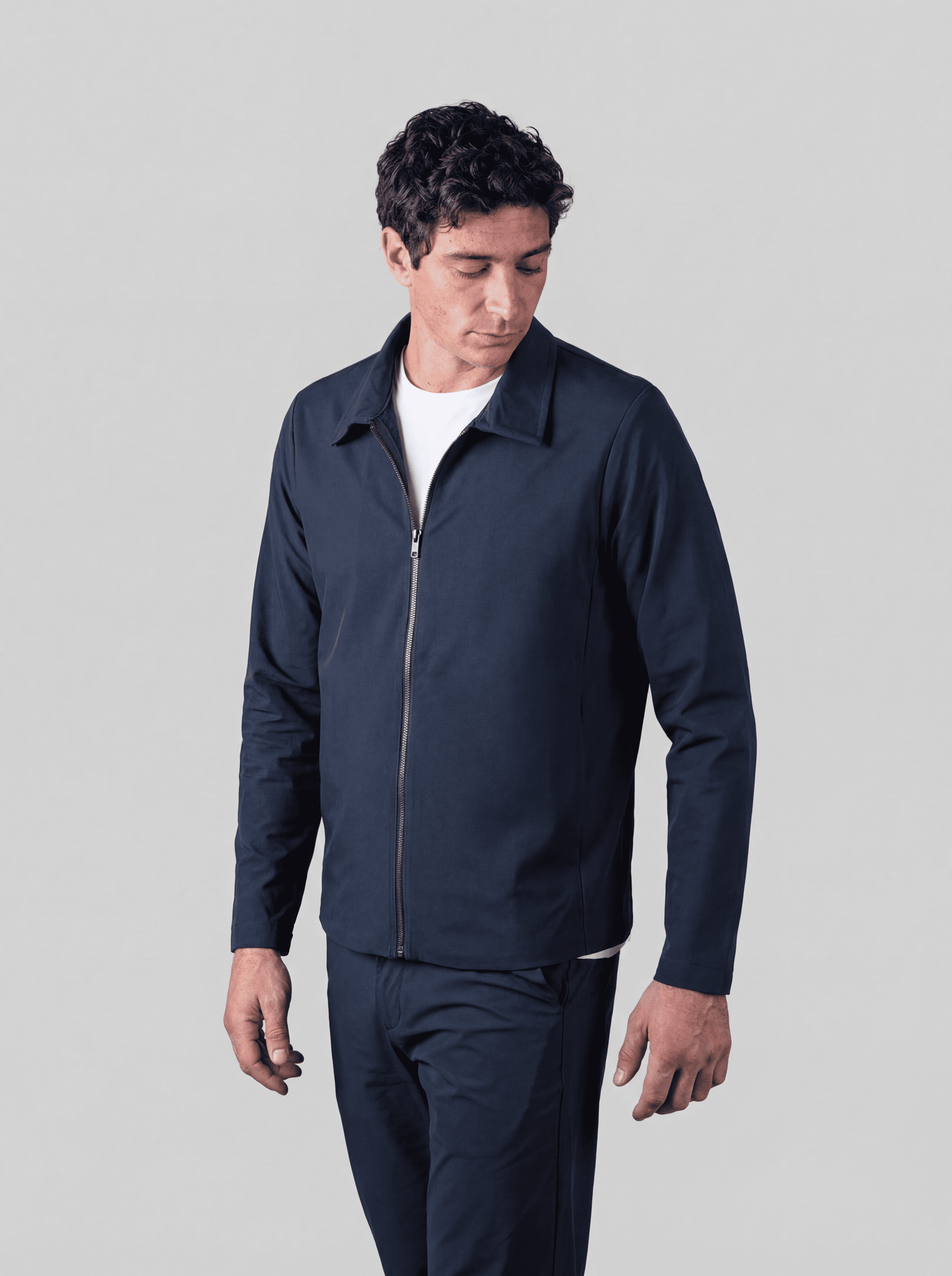 POWER MERINO JACKET Bleu Chic 