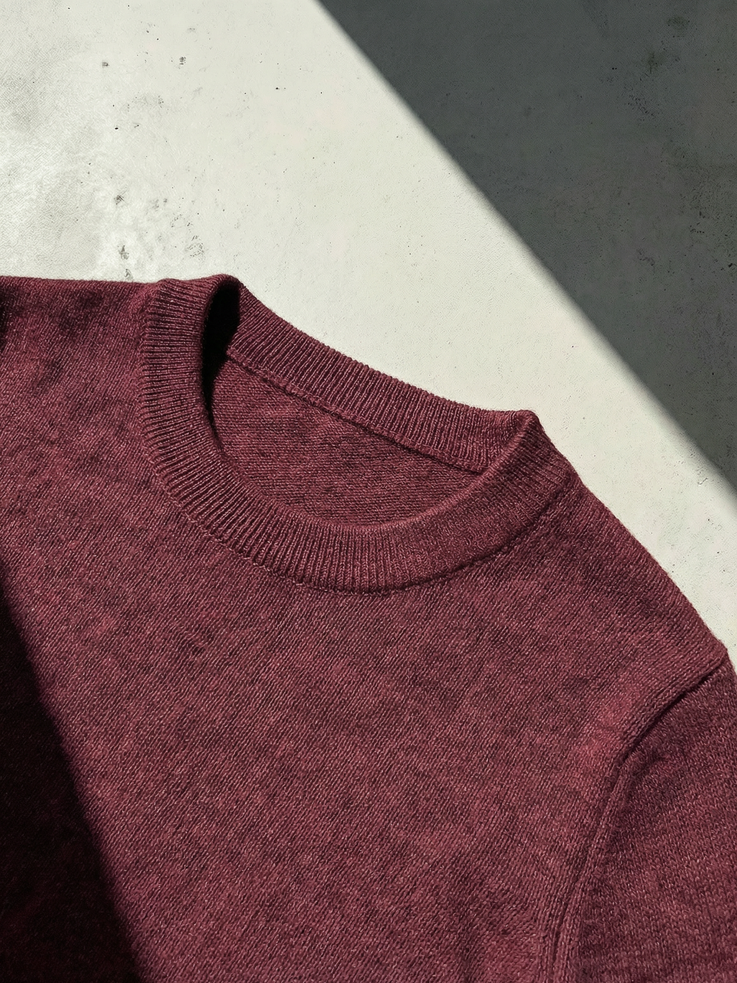 ULTRA MERINO PULLOVER Bordeaux 