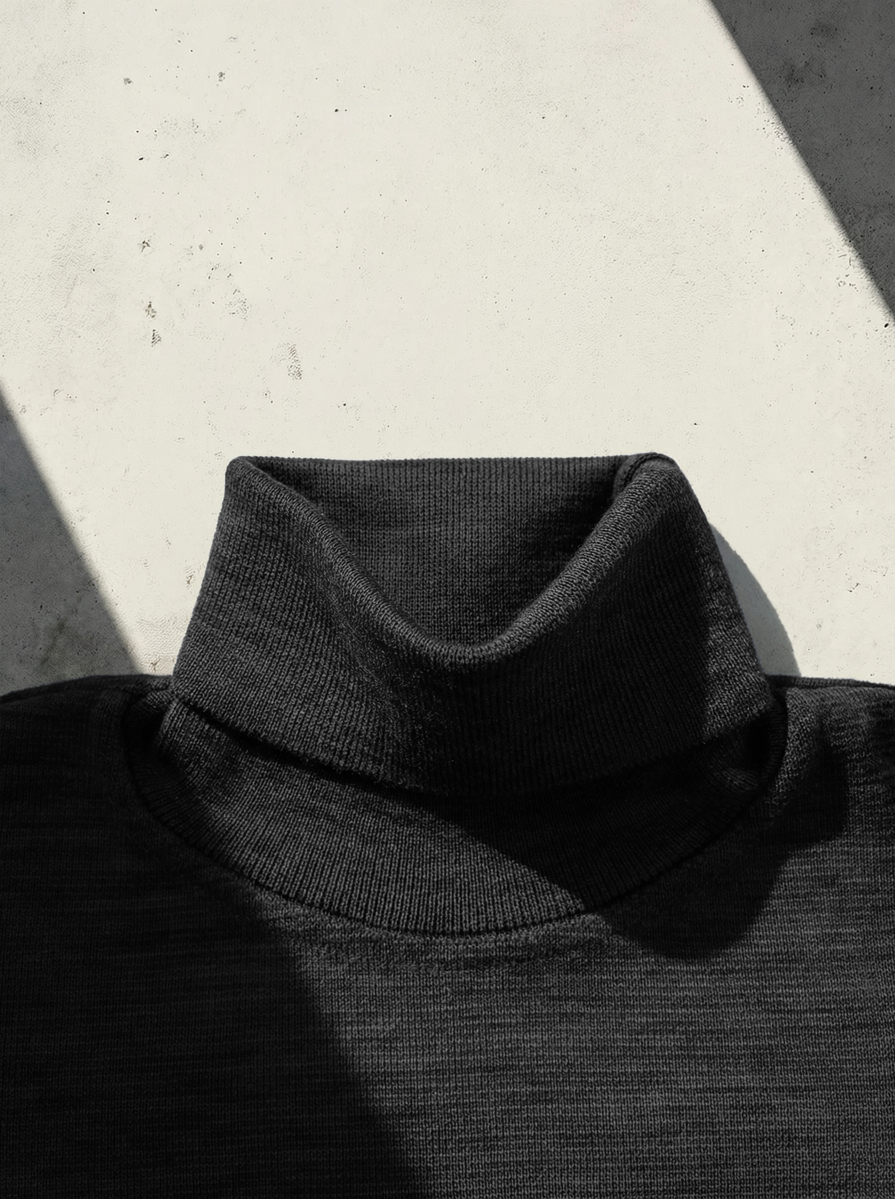 ULTRA MERINO TURTLENECK Noir 