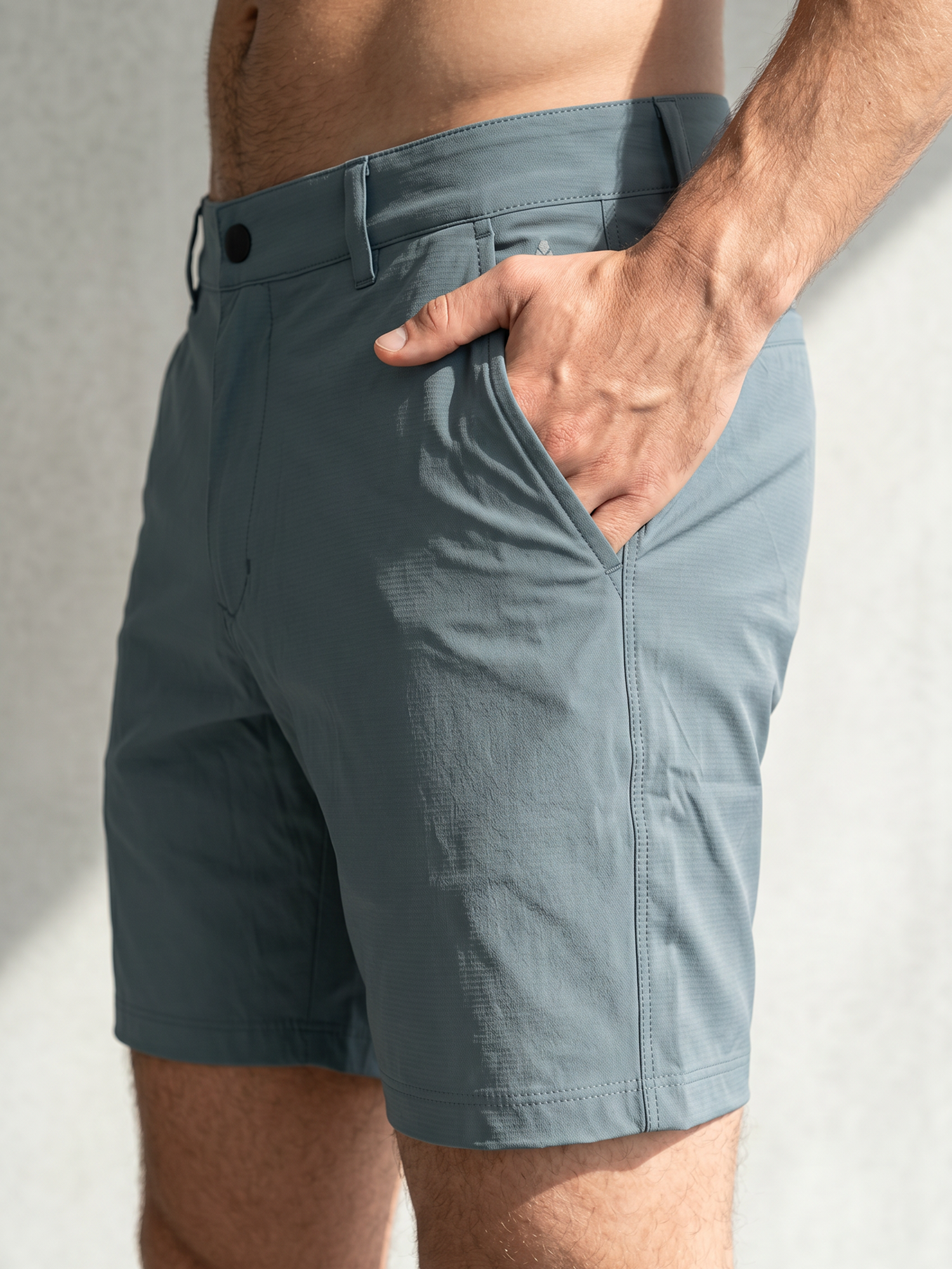 FREEDOM SHORTS Bleu Gris 