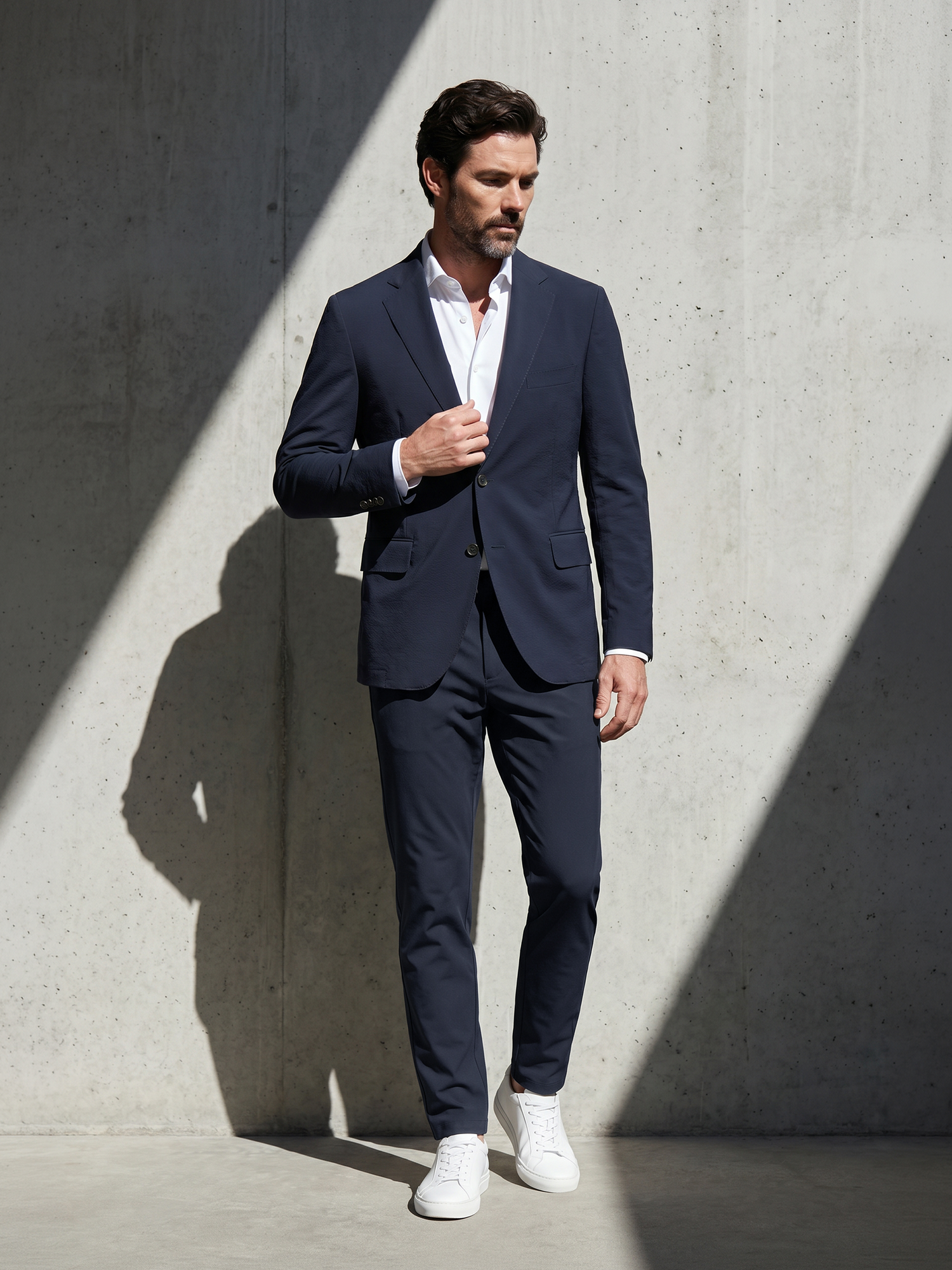 CORDURA MERINO BLAZER Bleu Chic 