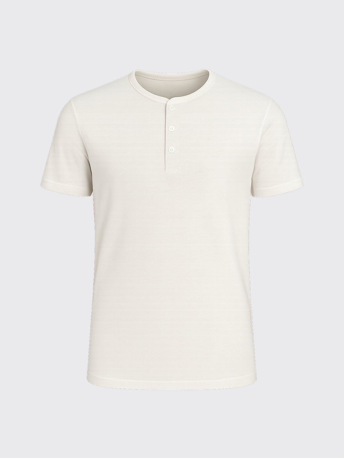 DRY HEMP HENLEY Blanc 