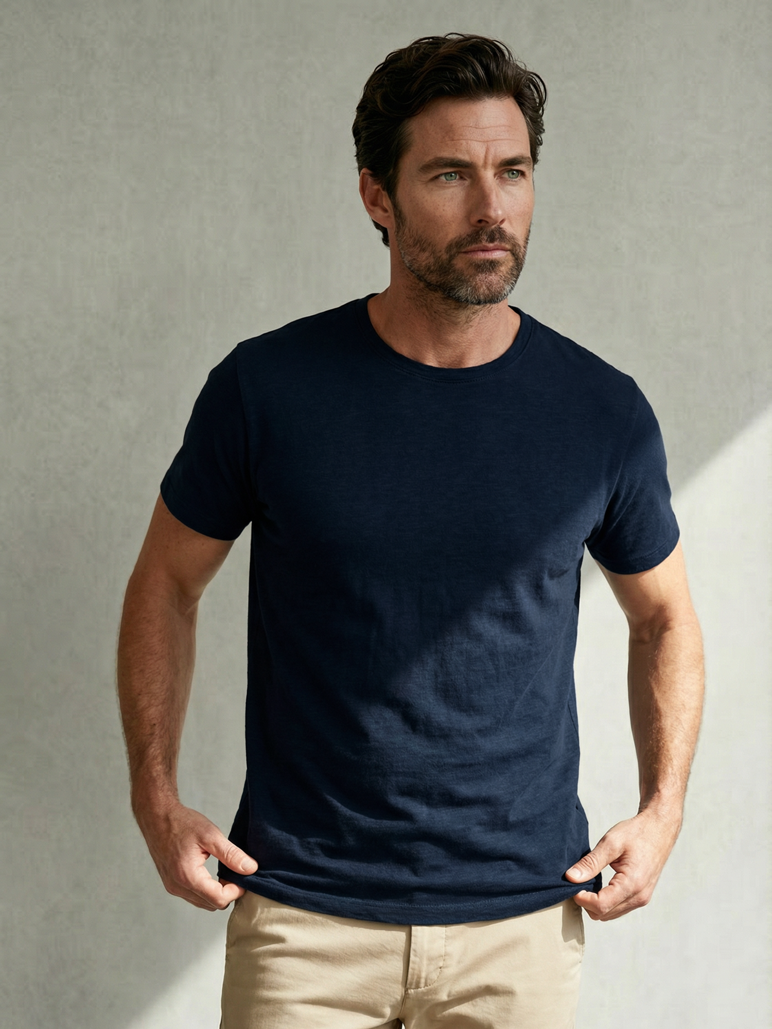 DRY HEMP T-SHIRT Bleu chic 