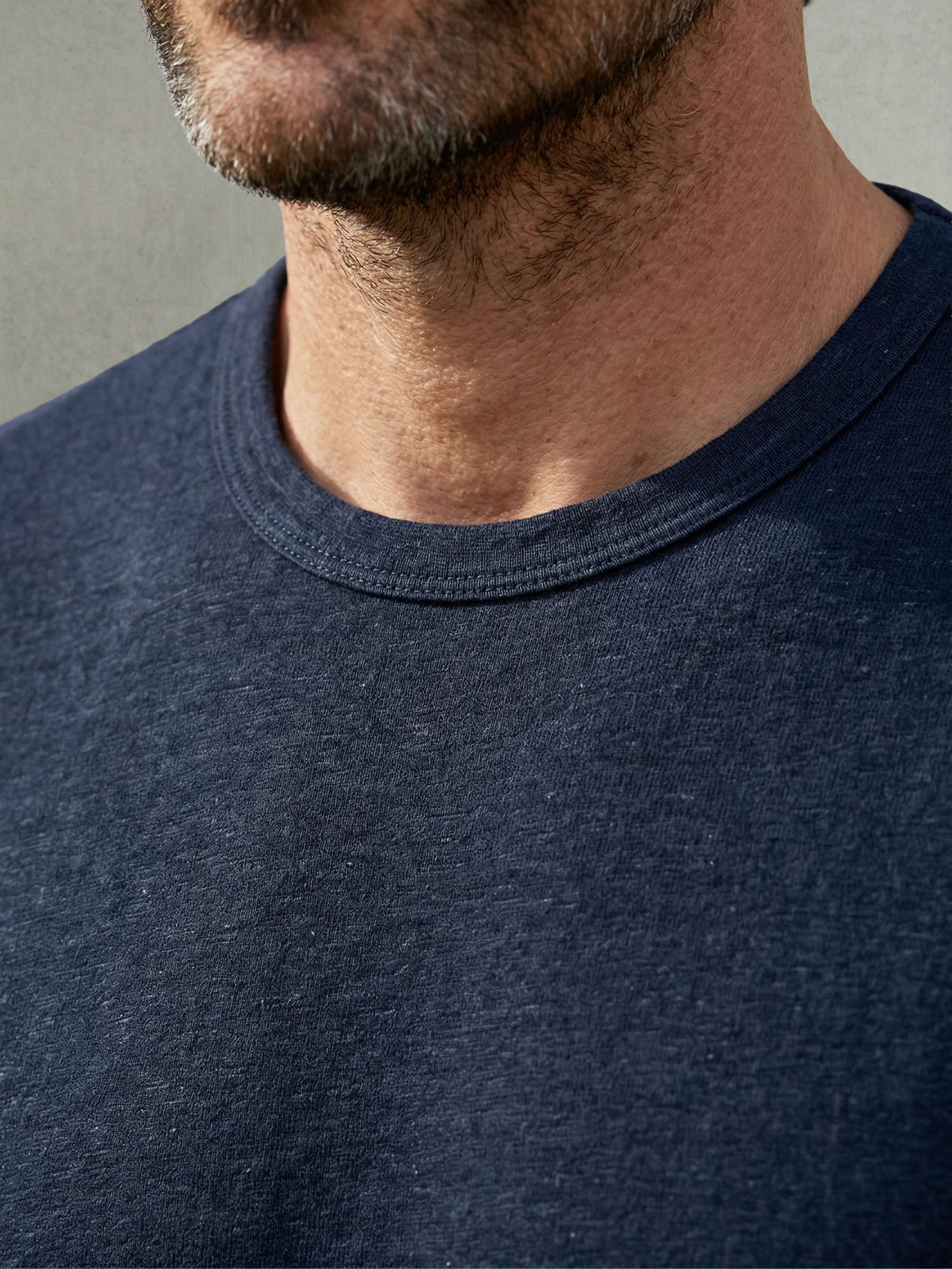 DRY HEMP T-SHIRT Bleu chic 
