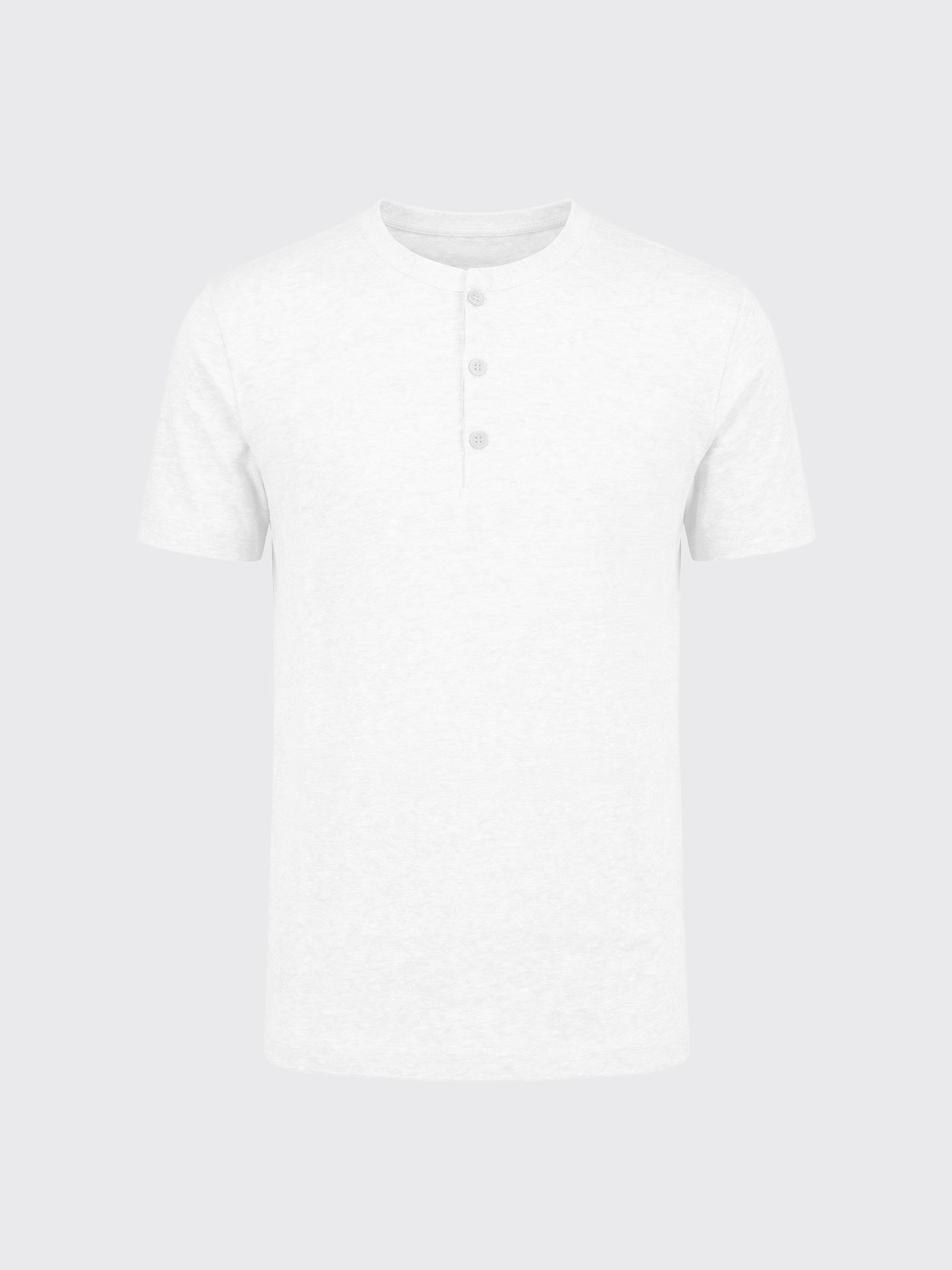 main out DRY HEMP HENLEY Blanc 