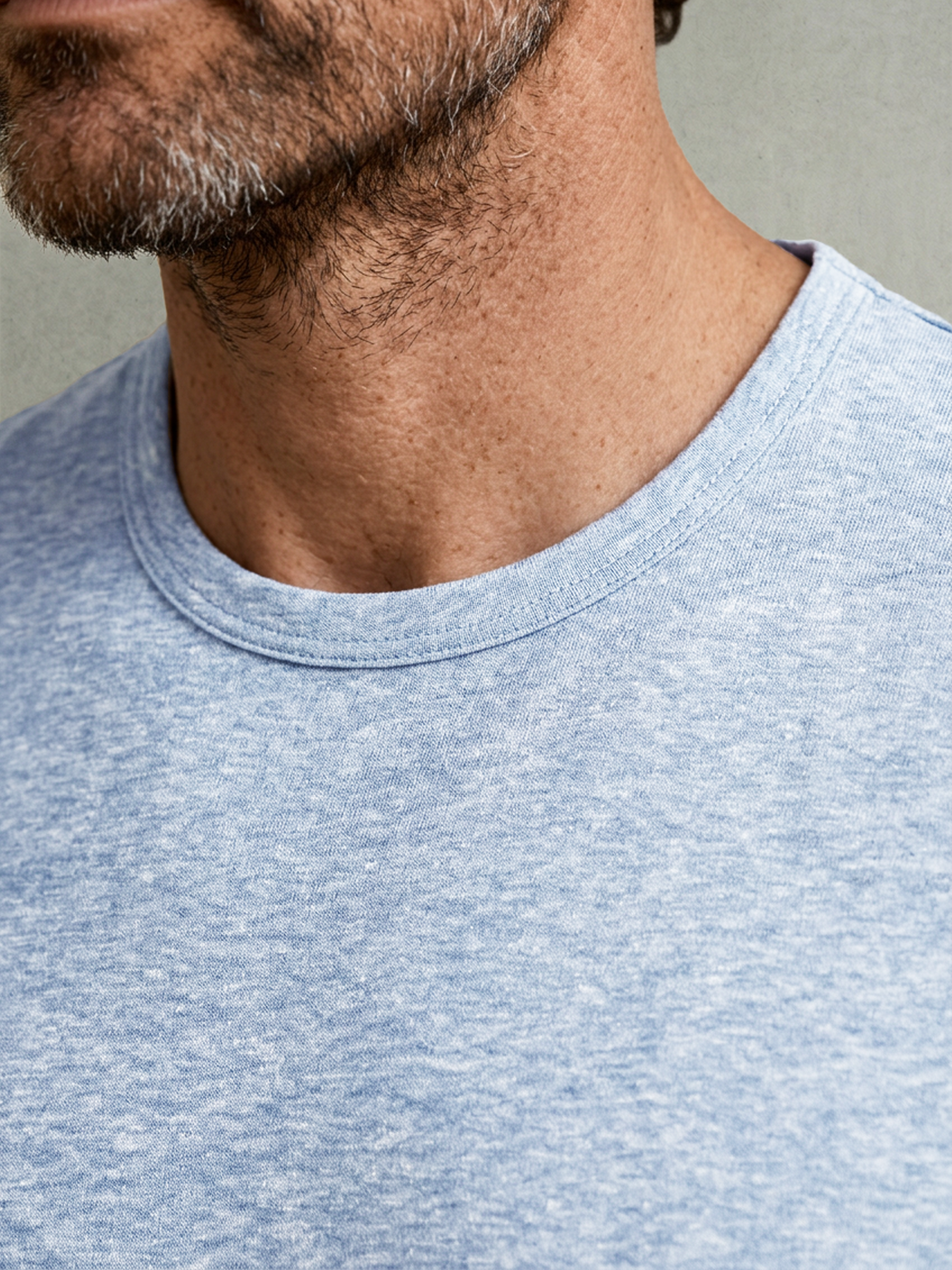 DRY HEMP T-SHIRT Bleu Ciel 