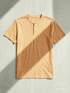 DRY HEMP HENLEY Peche 