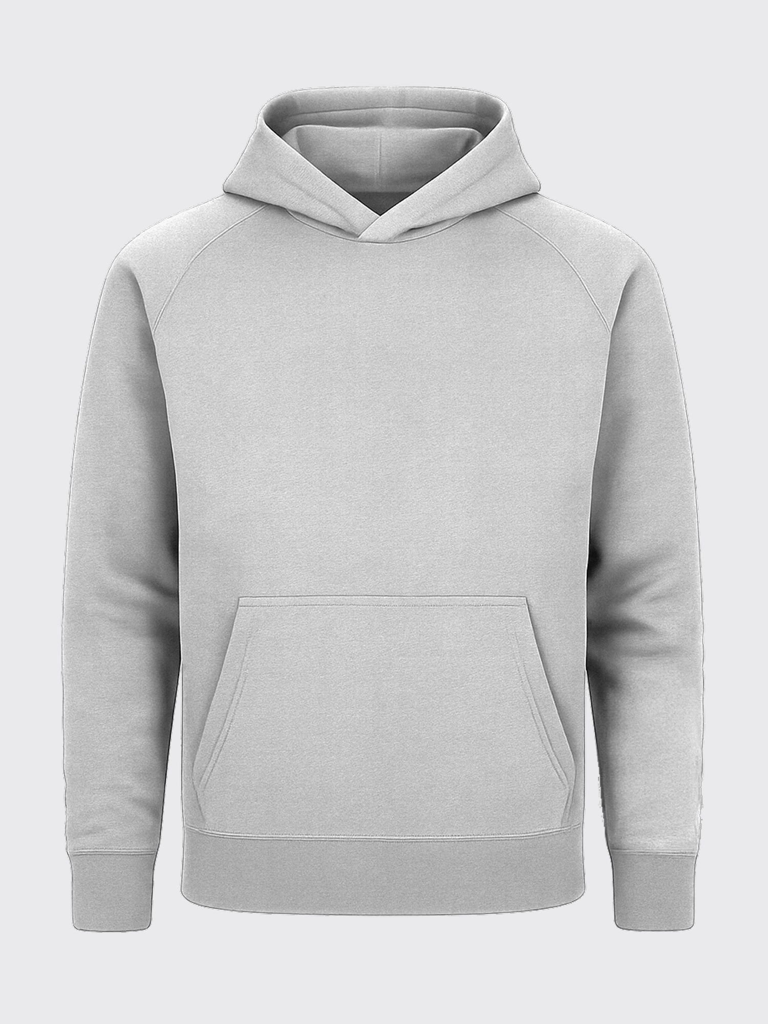 ESSENTIAL MERINO HOODIE Gris Clair 
