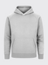 ESSENTIAL MERINO HOODIE Gris Clair 