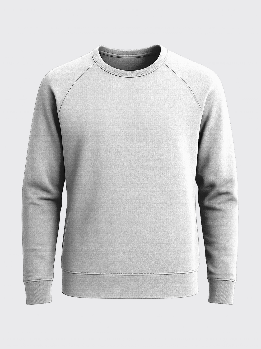 ESSENTIAL MERINO SWEATSHIRT Gris Clair 