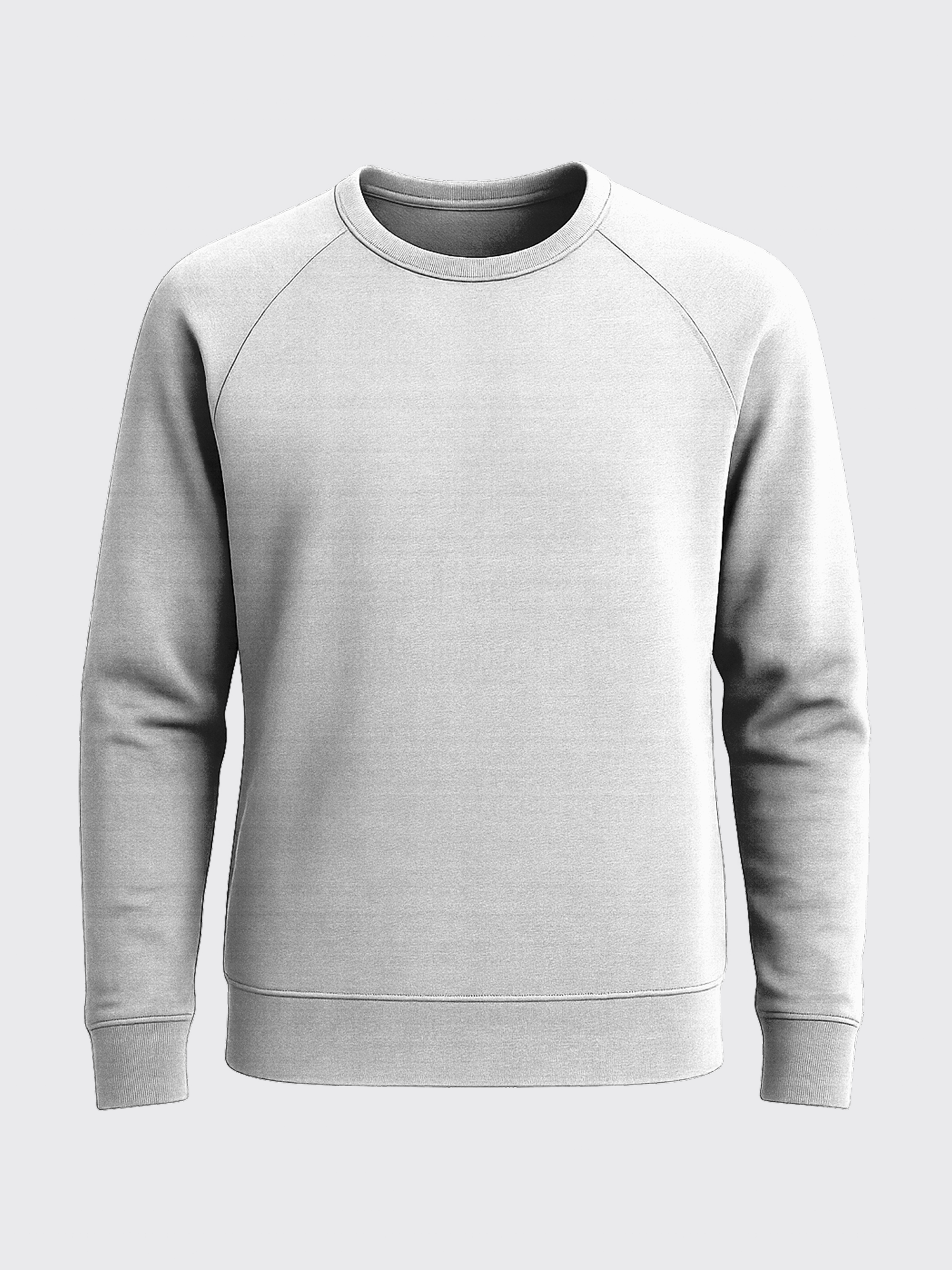ESSENTIAL MERINO SWEATSHIRT Gris Clair 