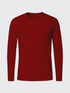 EVOLUTION MERINO HENLEY Bordeaux 
