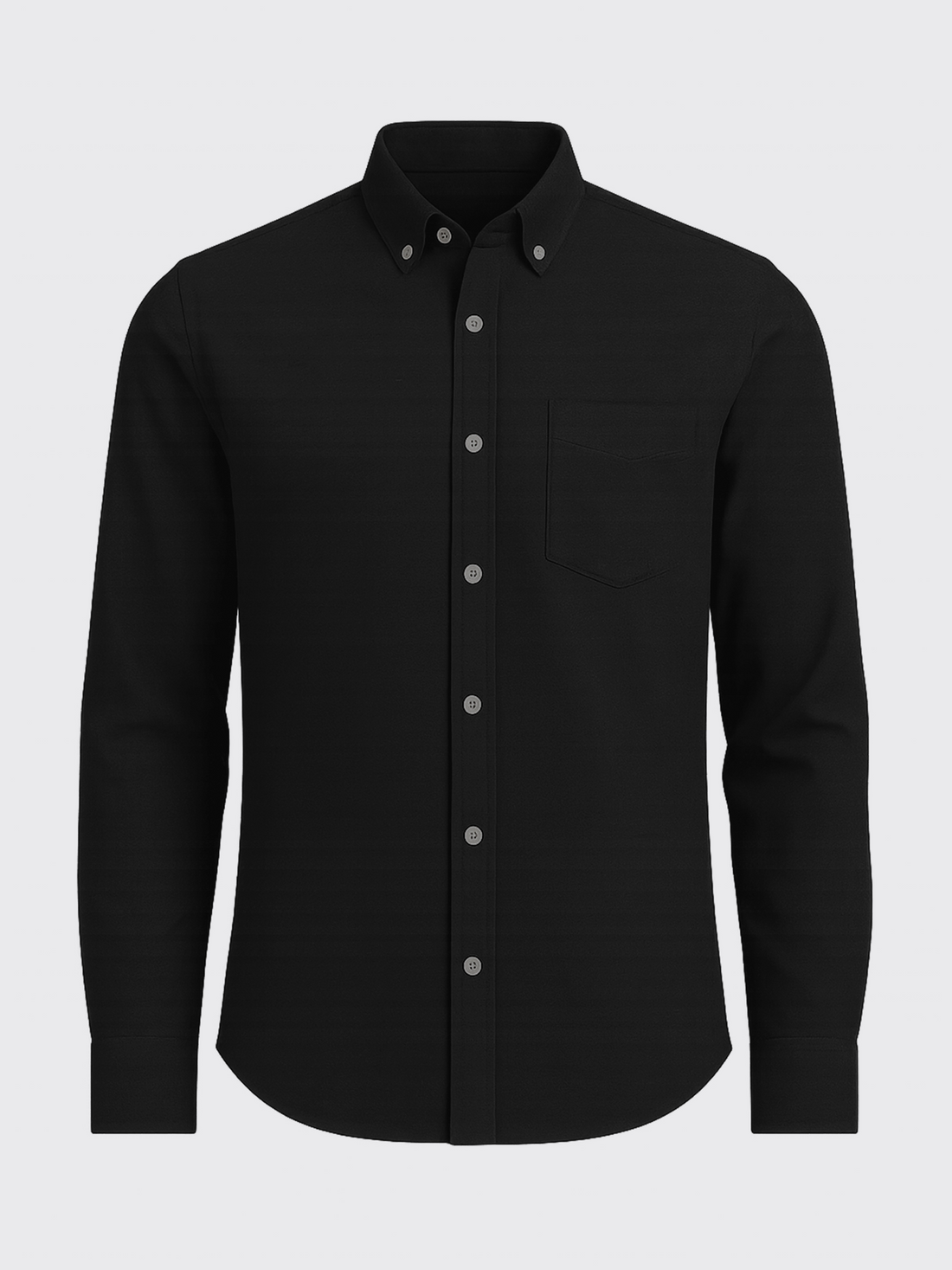 MERINO FLANNEL SHIRT Gris Anthracite 