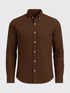 MERINO FLANNEL SHIRT Rouille 