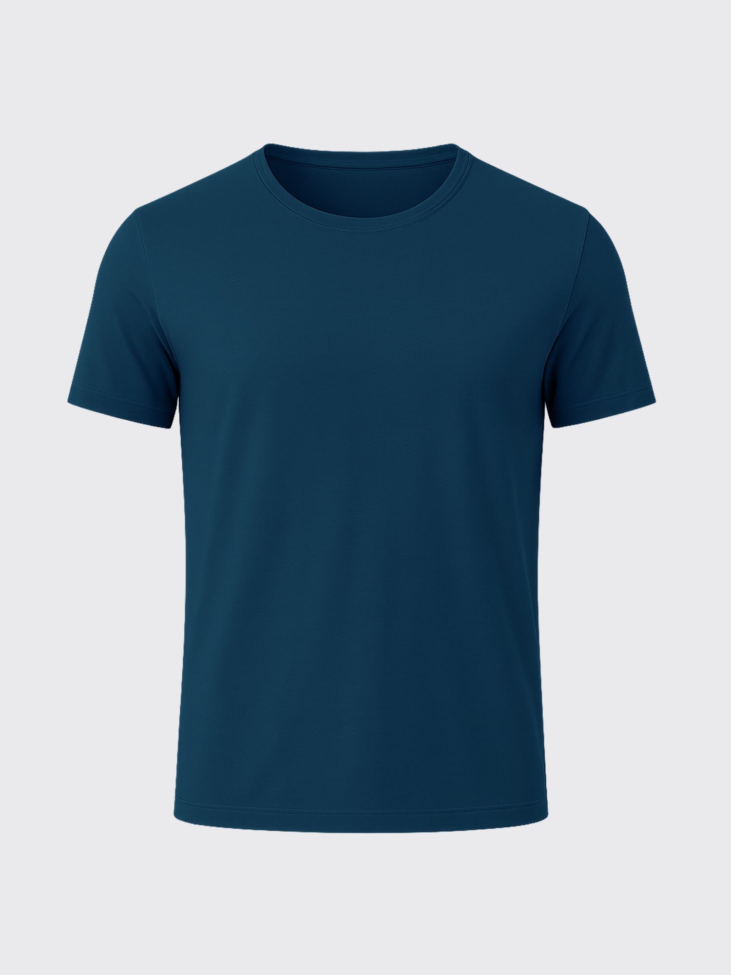 ACTION MERINO T-SHIRT Bleu Canard 