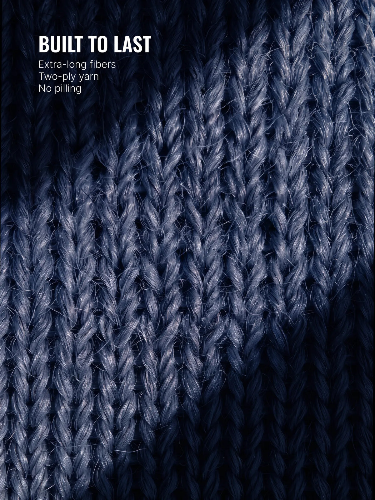 MILANO MERINO PULLOVER Bleu chic  