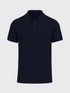 PERFORMANCE MERINO POLO  Bleu Chic 