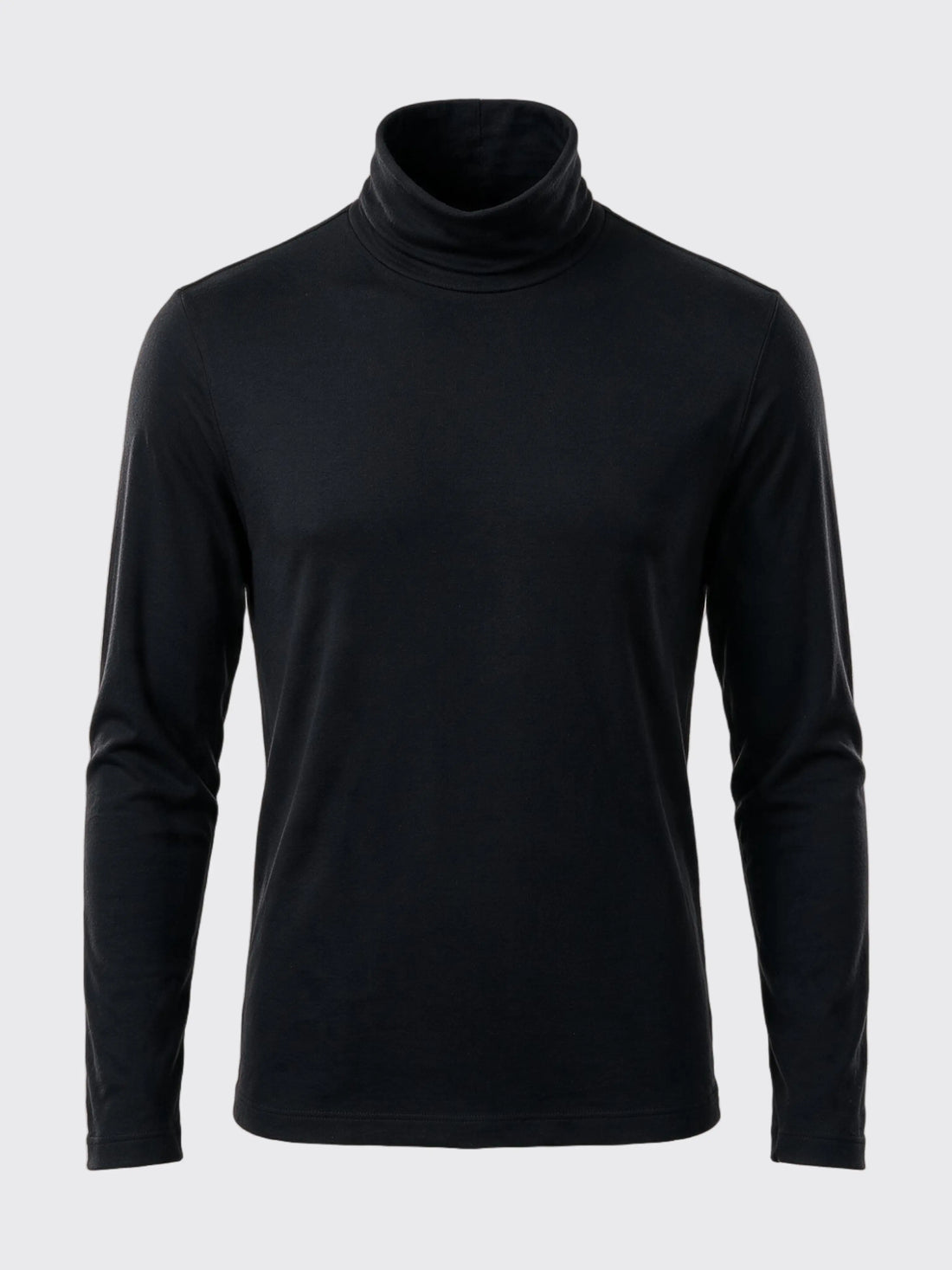 main out PURE MERINO TURTLENECK noir 