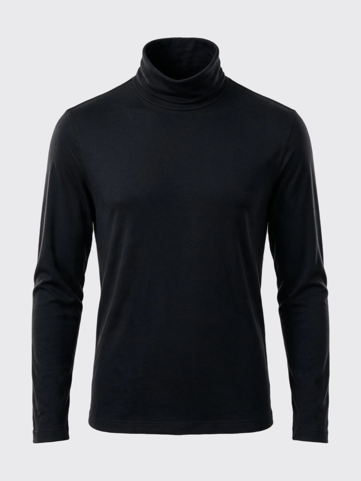 main out PURE MERINO TURTLENECK noir 