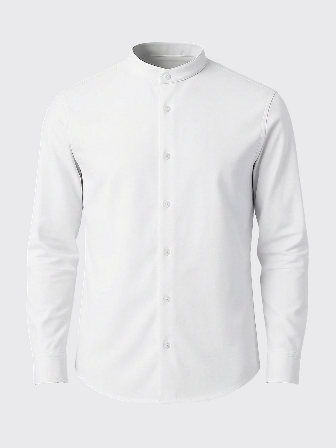 main out MAO STRETCH SHIRT Blanc 
