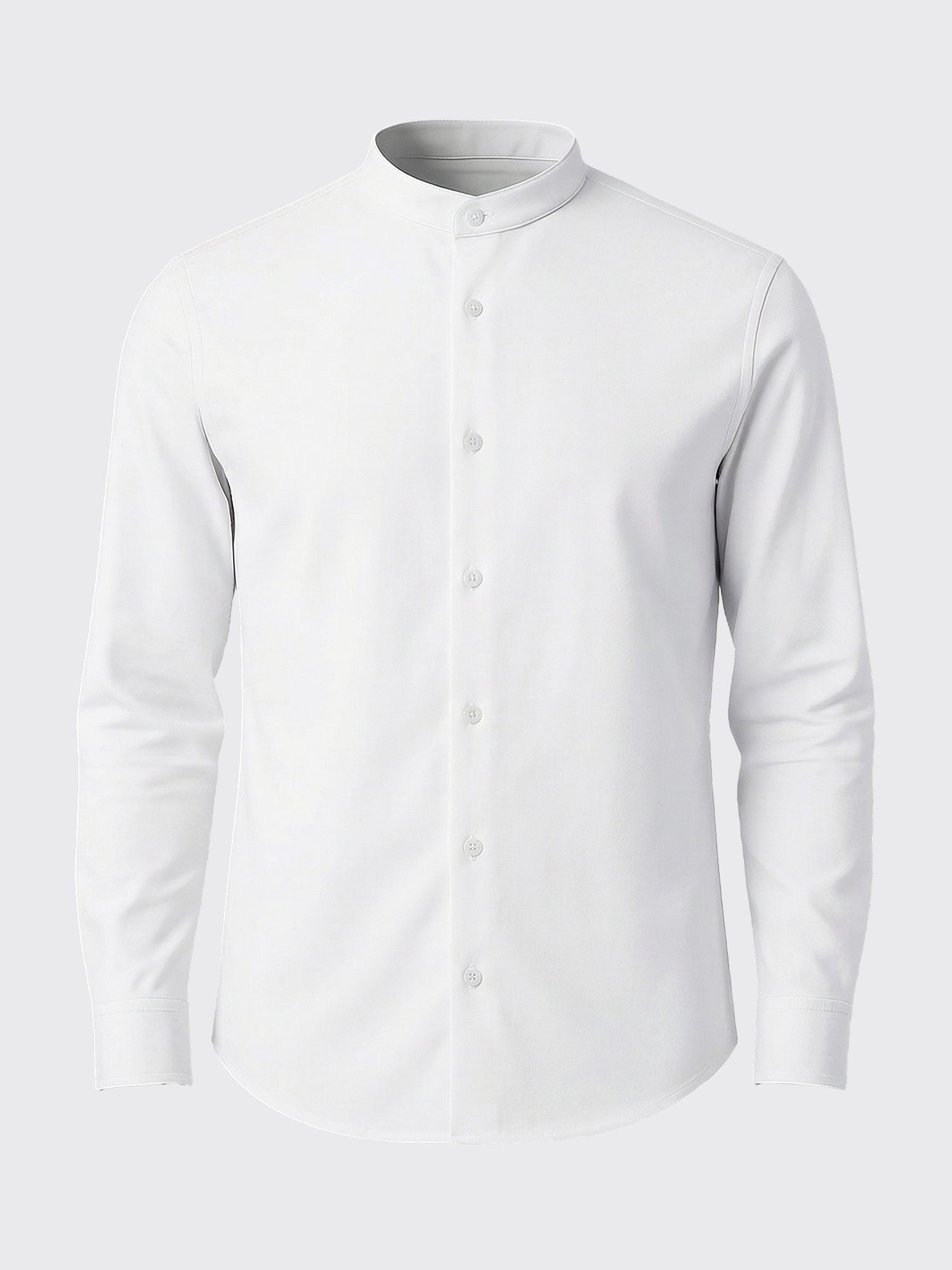 main out MAO STRETCH SHIRT Blanc 