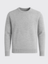 ULTRA MERINO PULLOVER Gris clair 