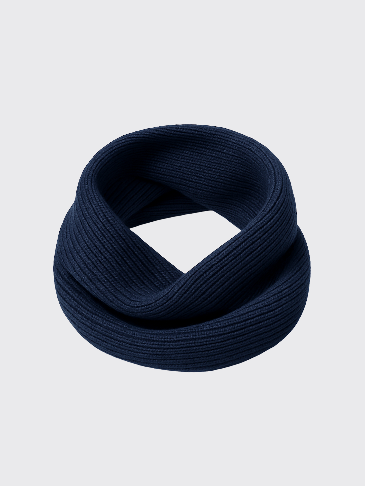 SEAMLESS MERINO SNOOD Bleu Chic 