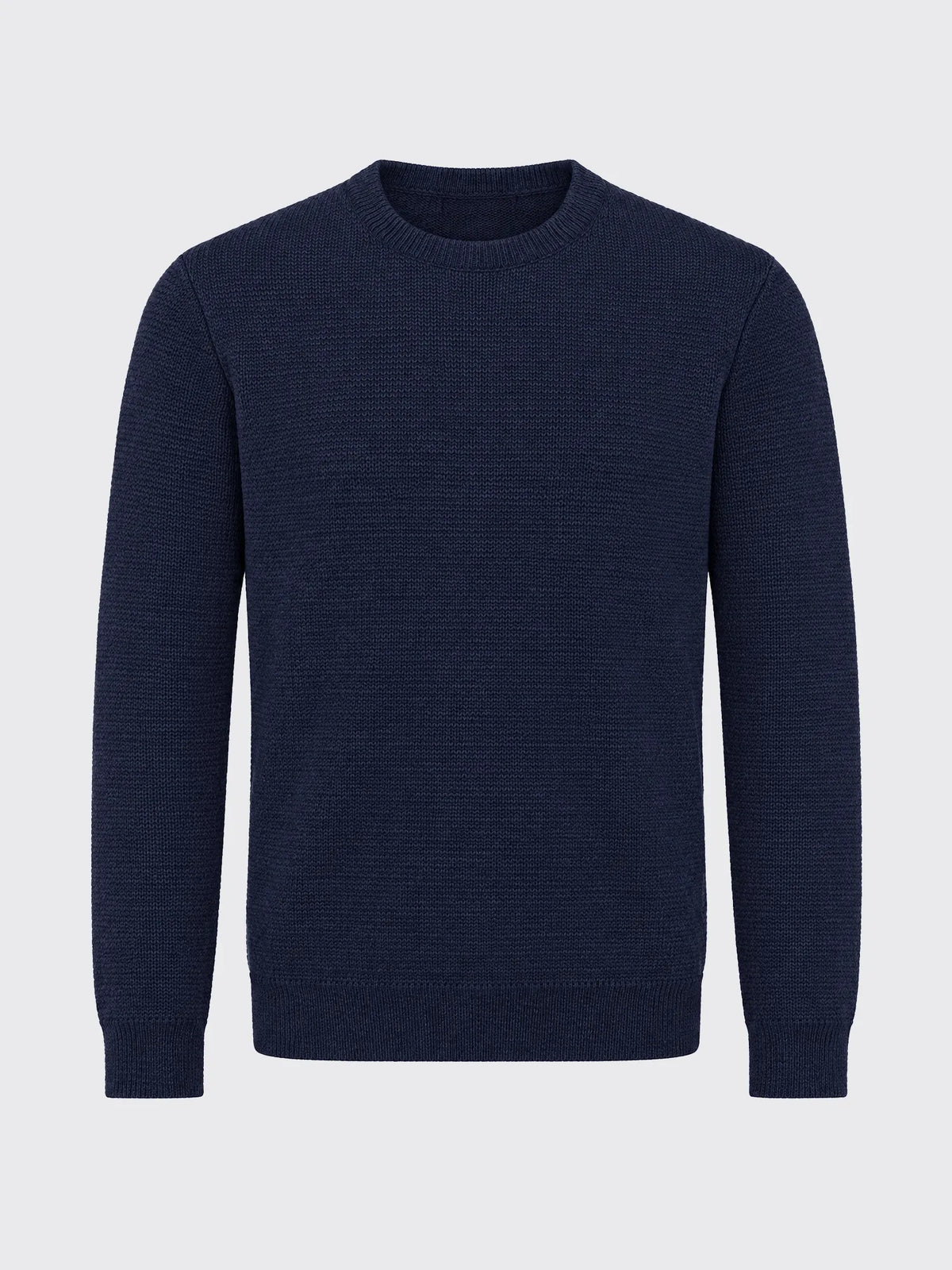 main out MILANO MERINO PULLOVER Bleu chic  
