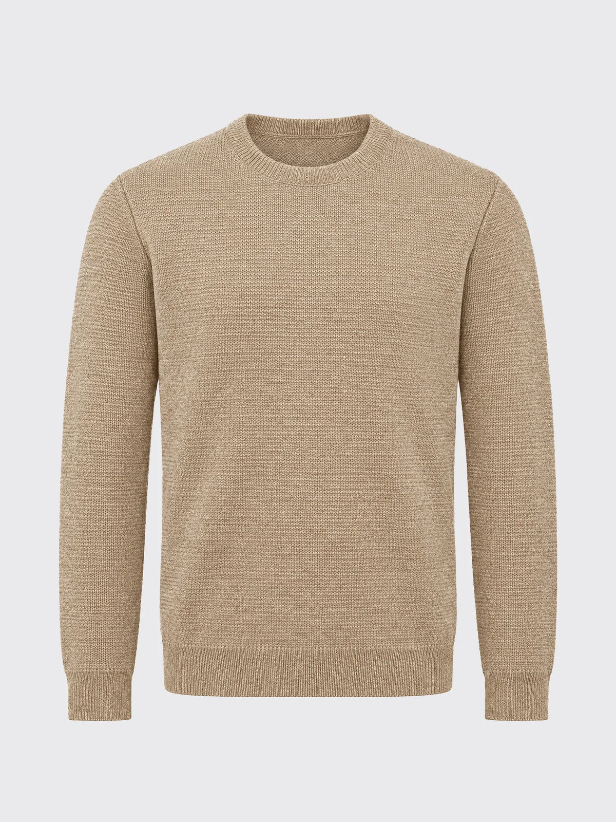 main out MILANO MERINO PULLOVER Sable  