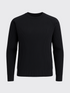 HYBRID MERINO PULLOVER Gris Anthracite 