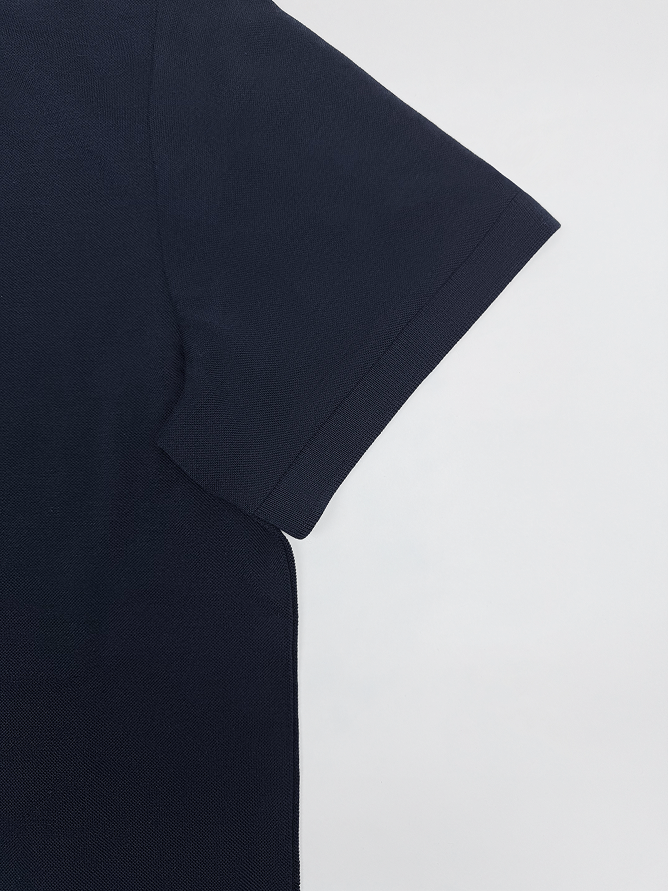 PERFORMANCE MERINO POLO  Bleu Chic 