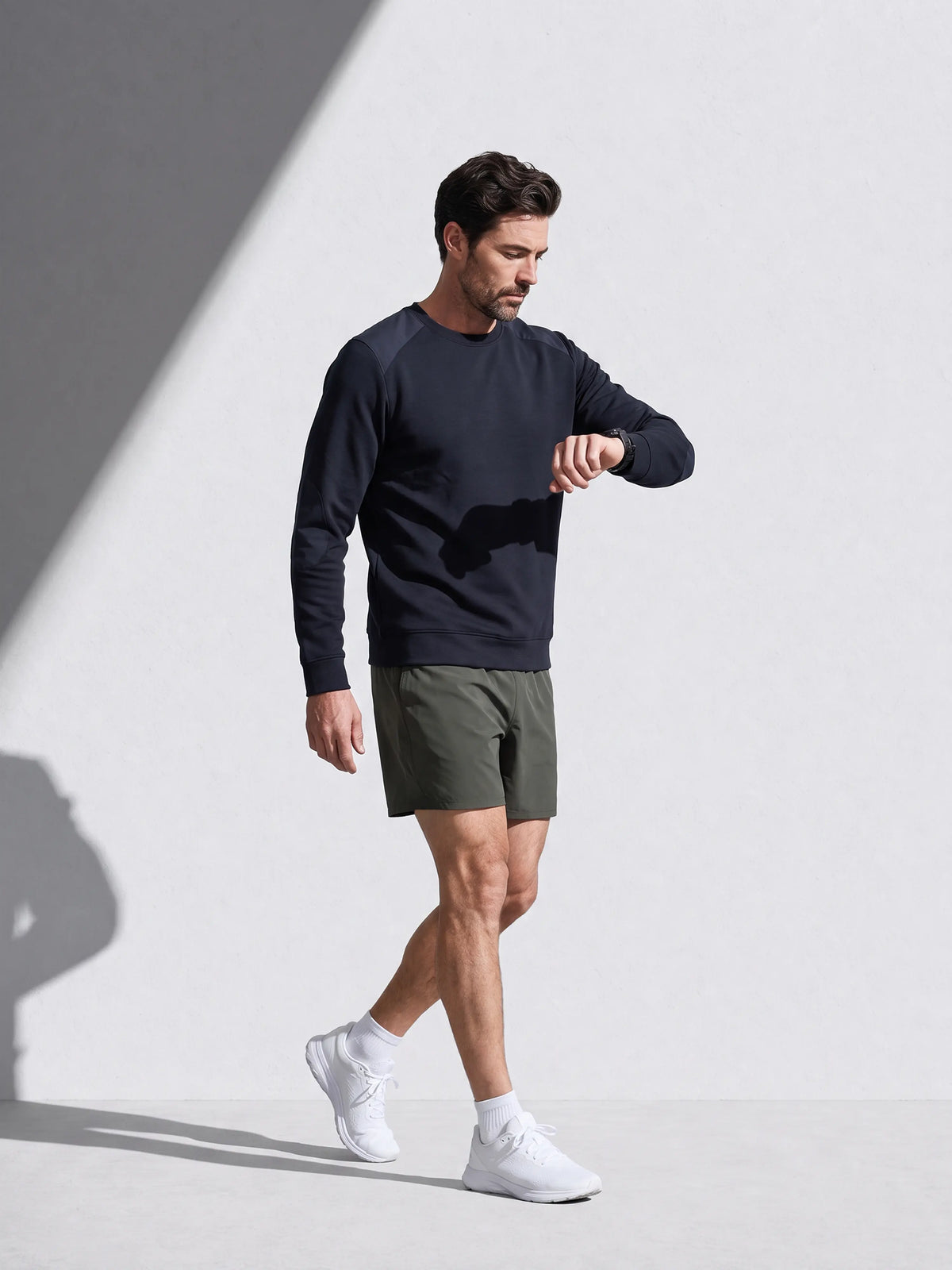 360 MERINO SWEATSHIRT Bleu chic  