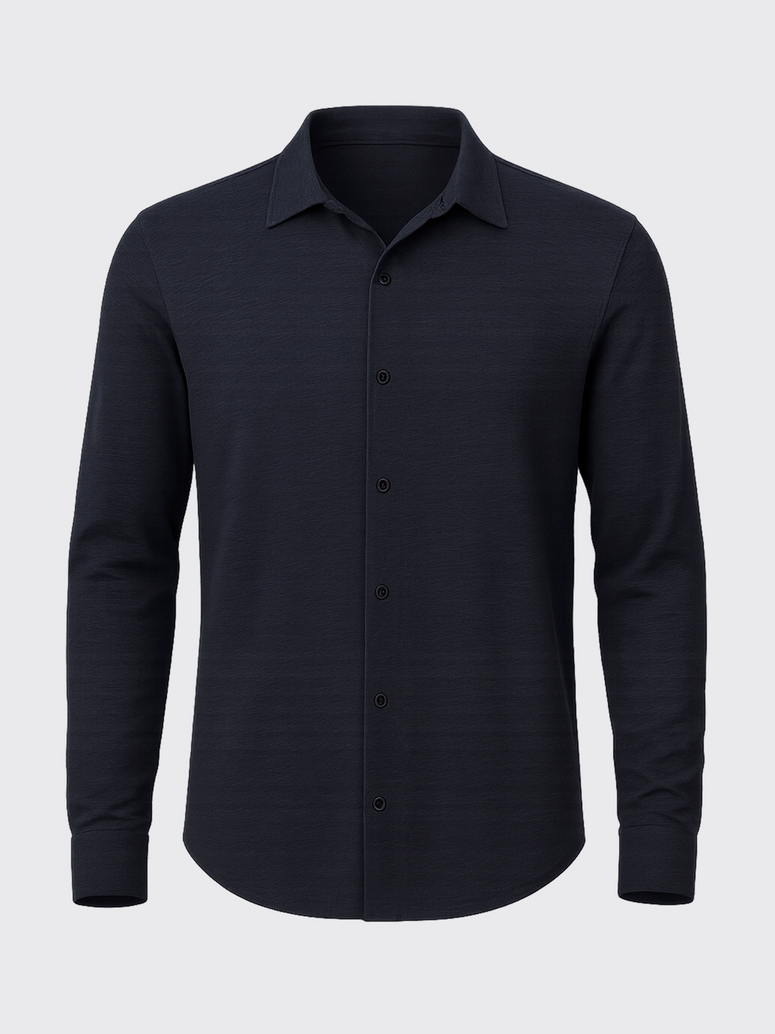MERINO JERSEY SHIRT Bleu Chic 