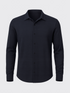 MERINO JERSEY SHIRT Bleu Chic 