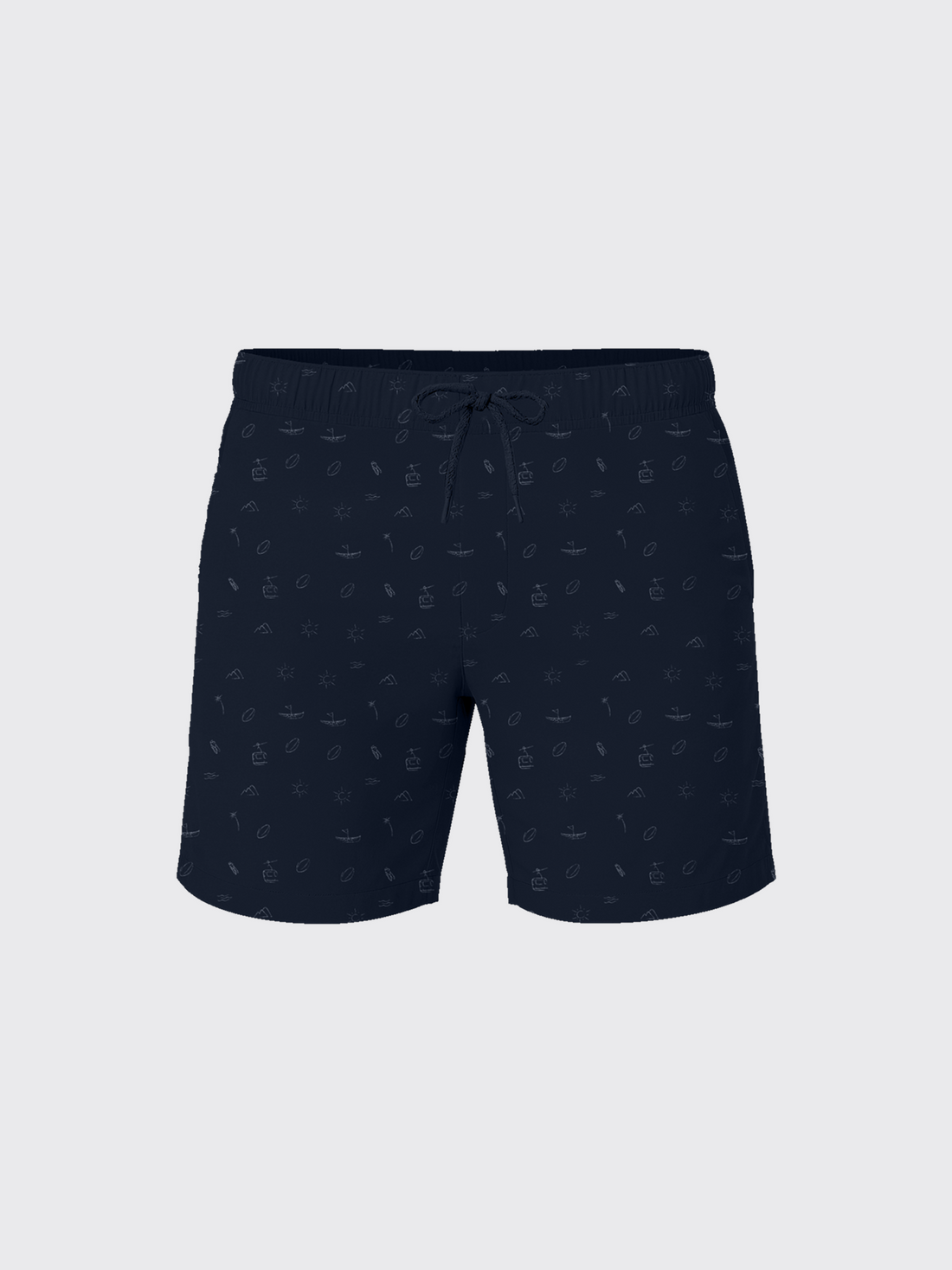 2-IN-1 KIDS SWIMSHORT Bleu Chic 