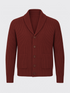 LAMBSWOOL CARDIGAN Bordeaux 