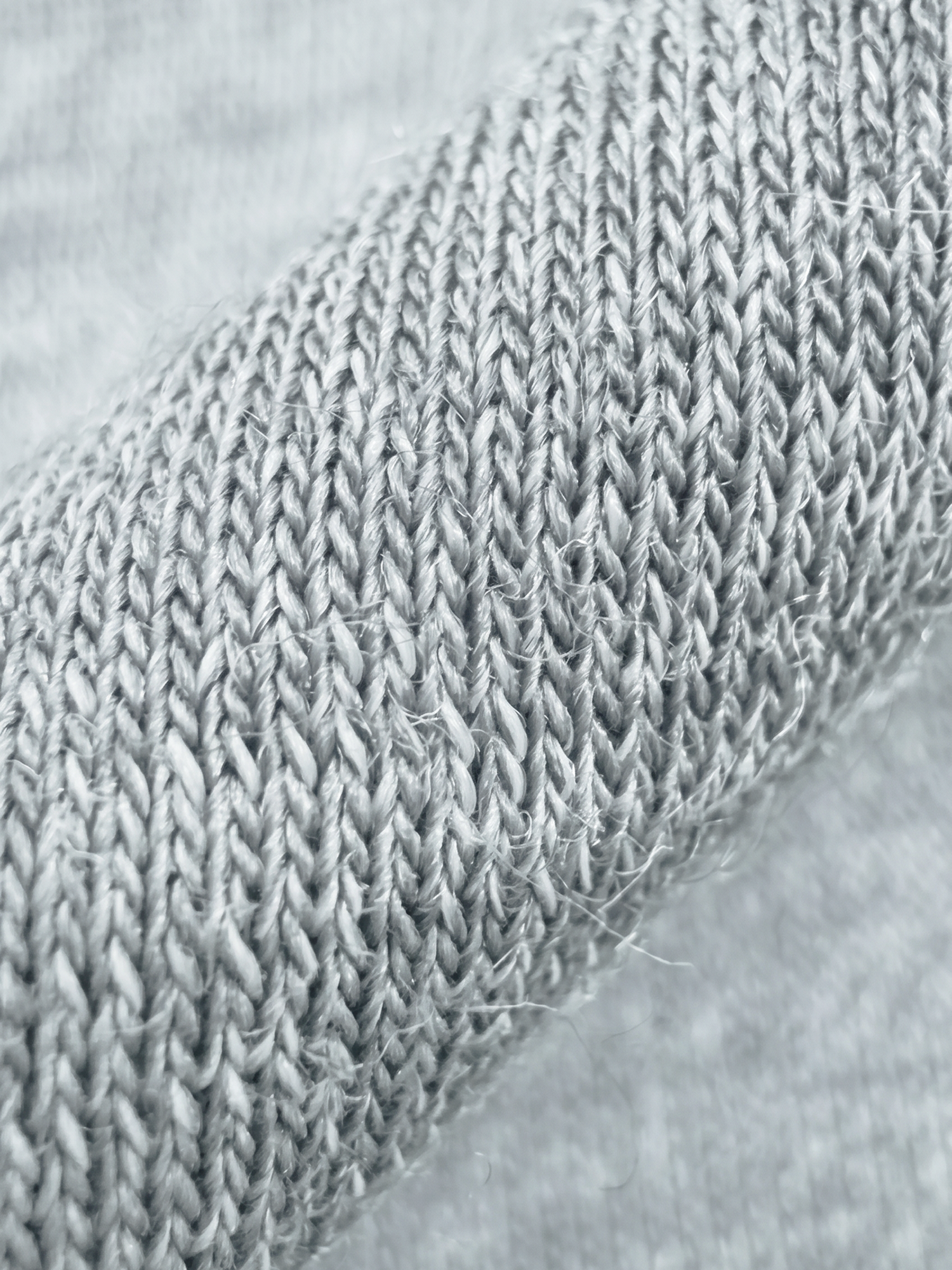 PERFORMANCE MERINO V-NECK Gris Clair 