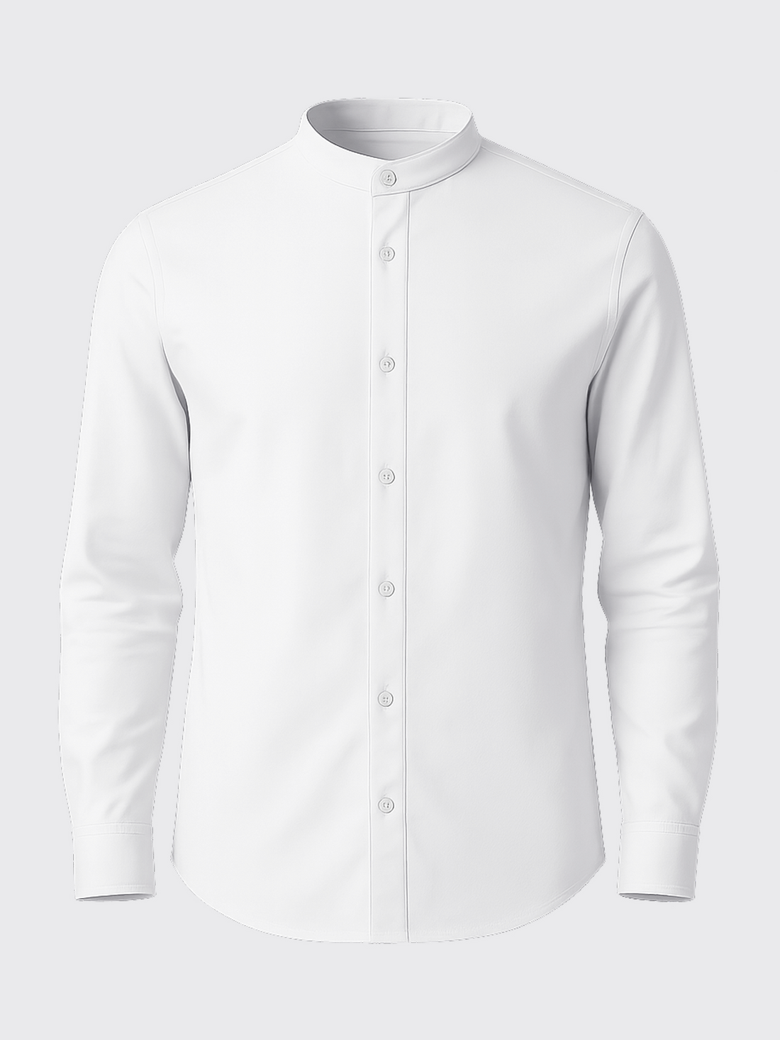 MAO STRETCH SHIRT Blanc 
