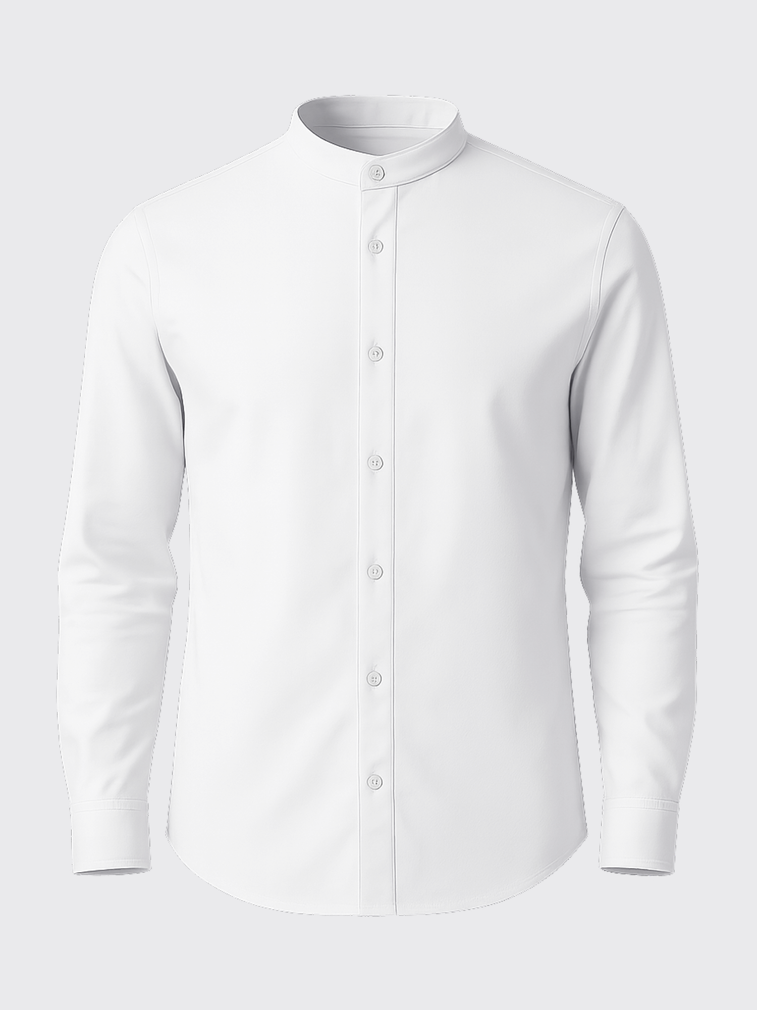 MAO STRETCH SHIRT Blanc 