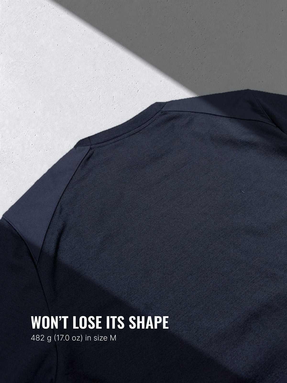 360 MERINO SWEATSHIRT Bleu chic  