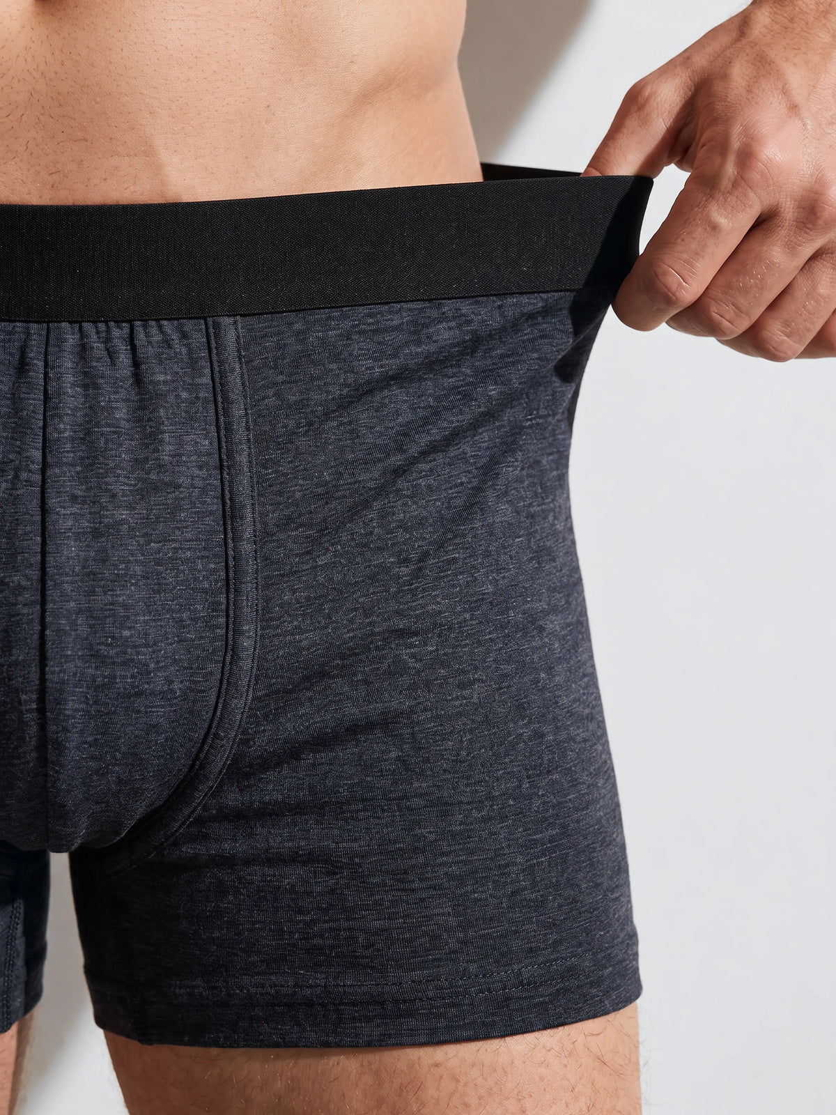 PERFORMANCE MERINO BOXER Bleu chic 
