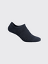 MERINO NO SHOW SOCKS Bleu Chic 